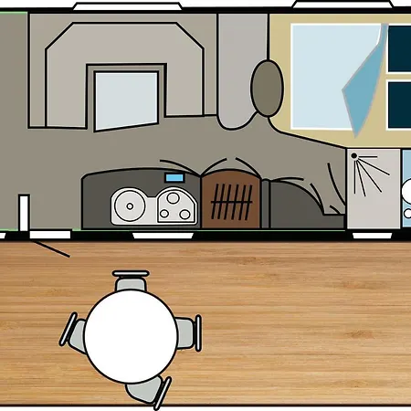 Nowoczesne Przyczepy Kempingowe Royal-camp Campingplads