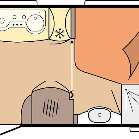 Campingplads Nowoczesne Przyczepy Kempingowe Royal-camp Chałupy