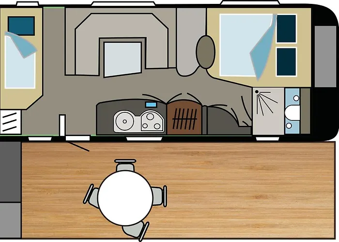 Nowoczesne Przyczepy Kempingowe Royal-camp Kemping