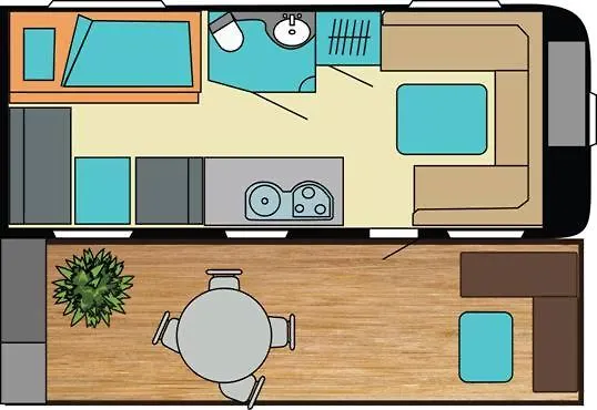 Nowoczesne Przyczepy Kempingowe Royal-camp